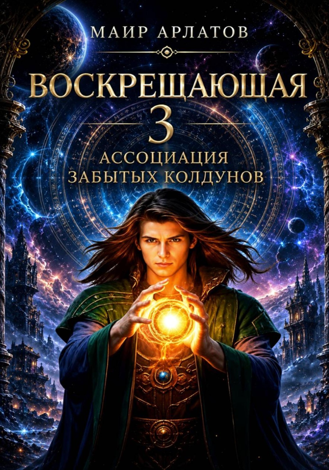 Обложка книги «Ассоциация Забытых Колдунов. Воскрешающая - 3»