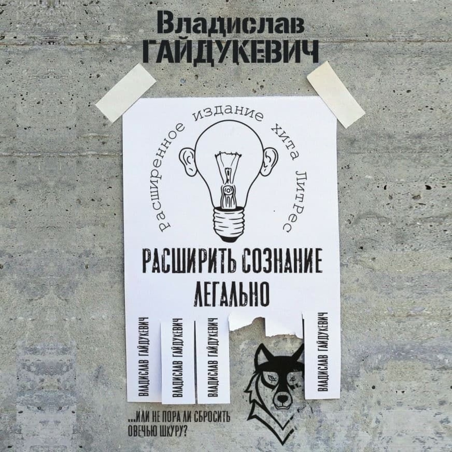 Обложка книги «Расширить сознание легально. Не пора ли сбросить овечью шкуру?»