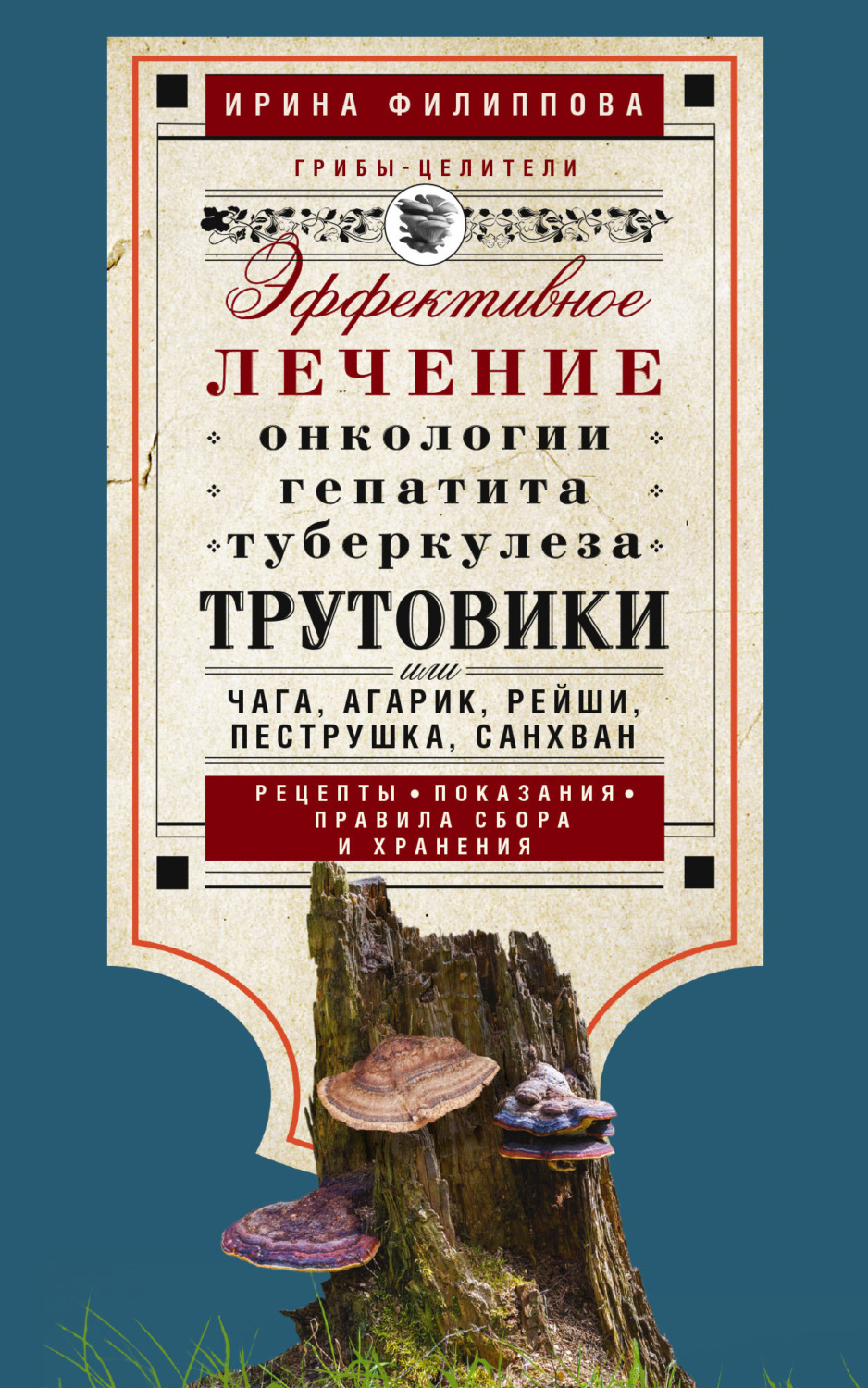 Обложка книги «Трутовики. Эффективное лечение онкологии, гепатита, туберкулеза…»