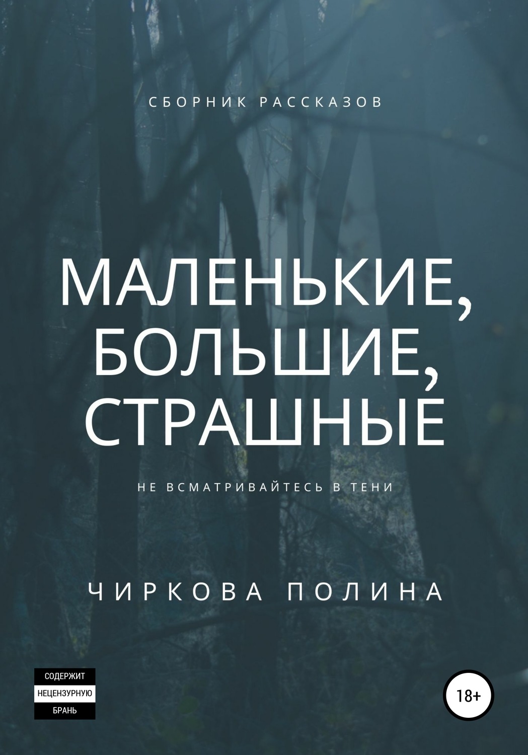 Обложка книги «Маленькие, большие, страшные. Сборник рассказов»