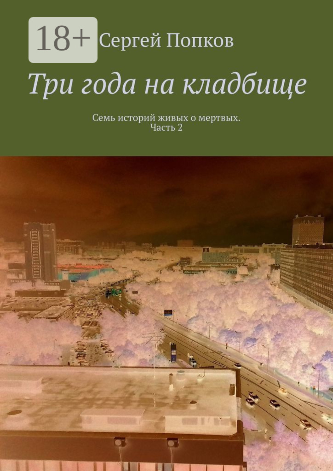 Обложка книги «Три года на кладбище. Семь историй живых о мертвых. Часть 2»