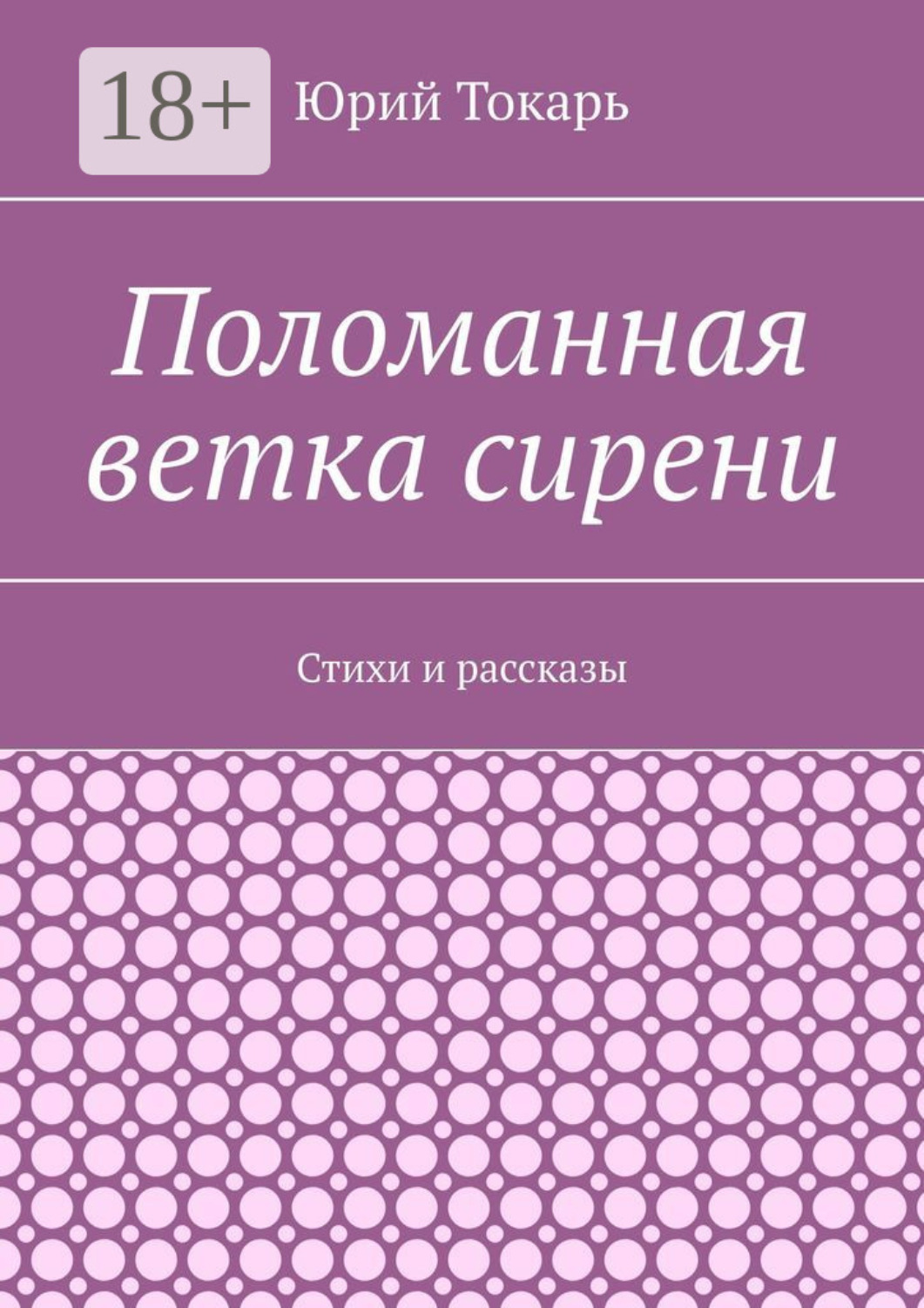 Обложка книги «Поломанная ветка сирени. Стихи и рассказы»