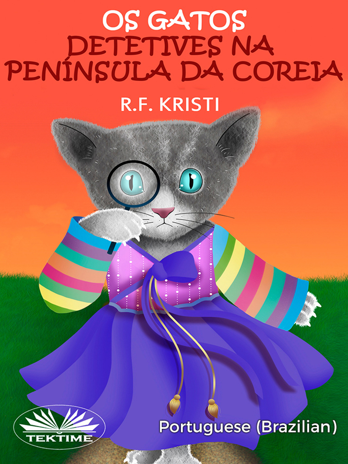 Обложка книги «Os Gatos Detetives Na Península Da Coreia»