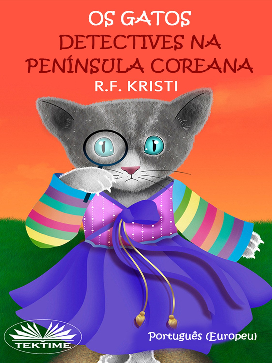 Обложка книги «Os Gatos Detectives Na Península Coreana»