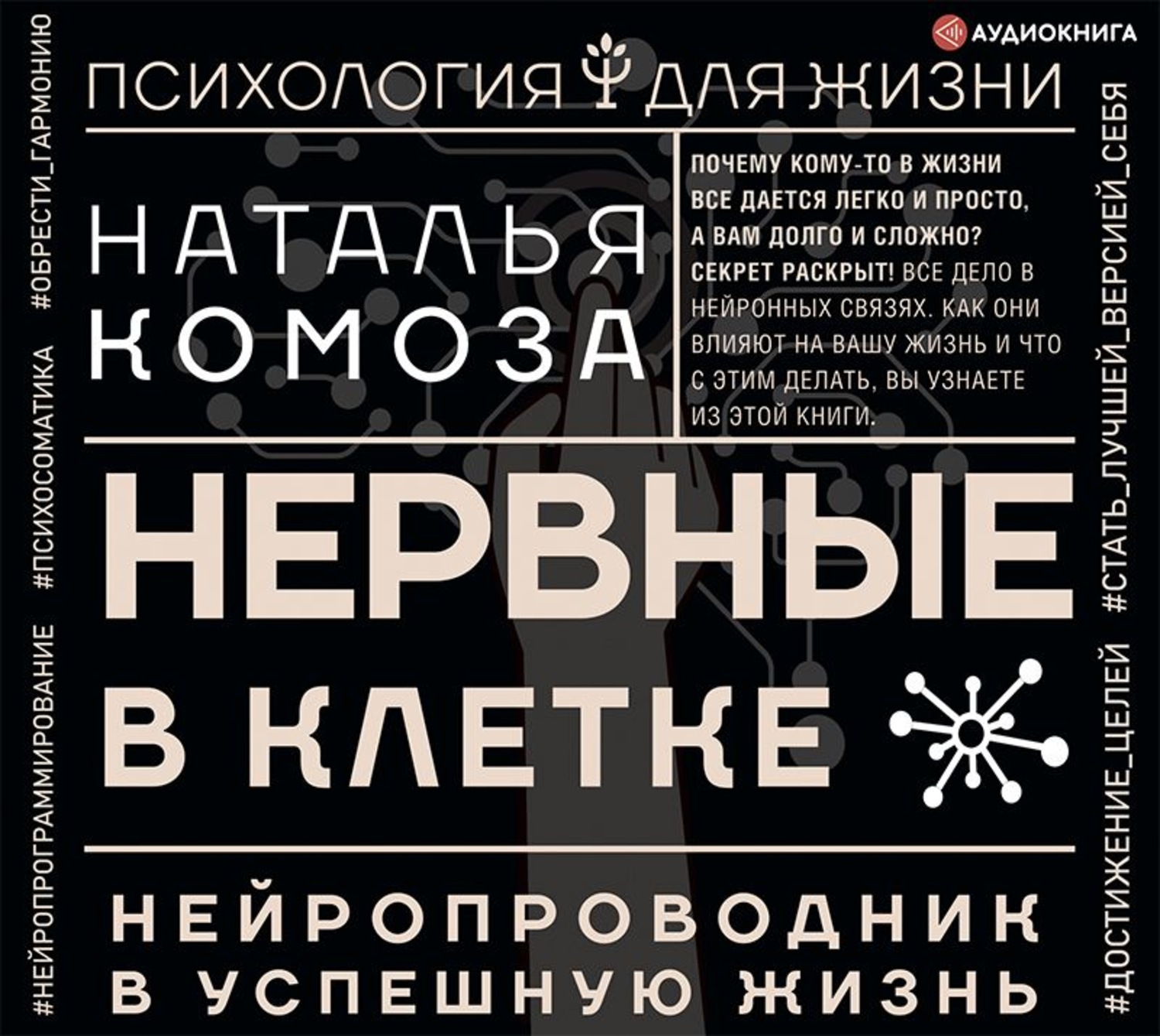 Обложка книги «Нервные в клетке. Нейропроводник в успешную жизнь»