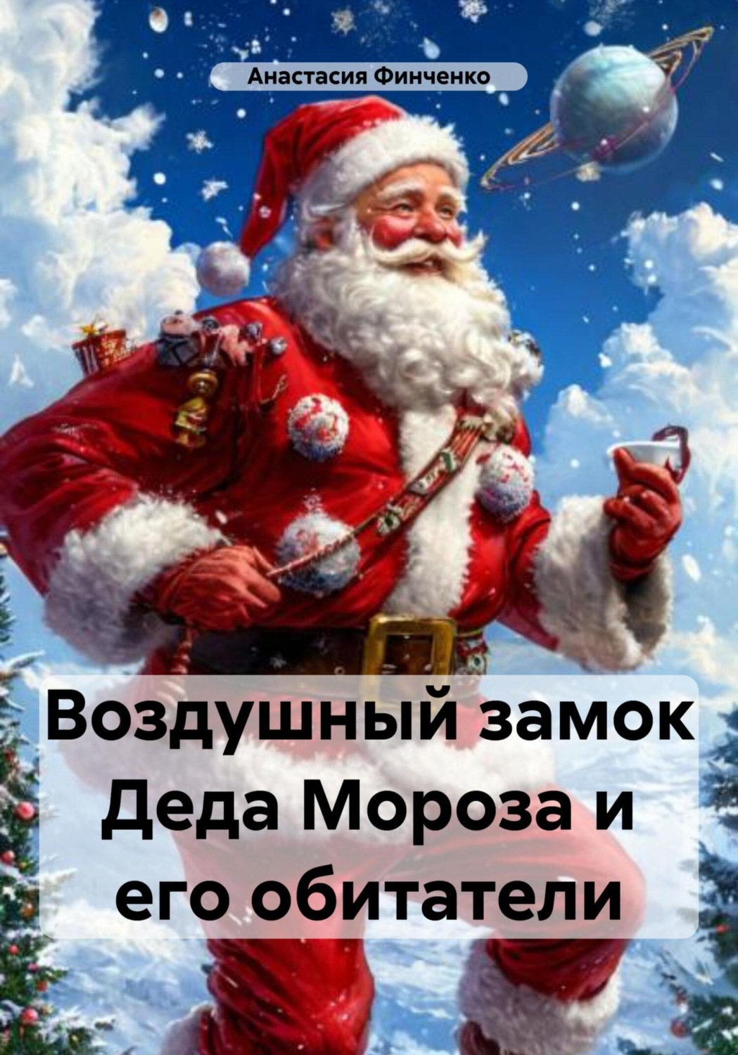 Обложка книги «Воздушный замок Деда Мороза и его обитатели»
