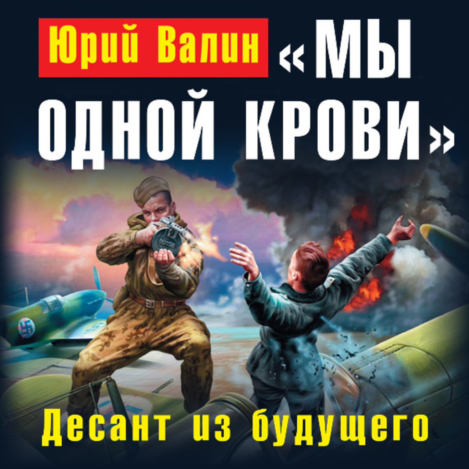 Обложка книги ««Мы одной крови». Десант из будущего»