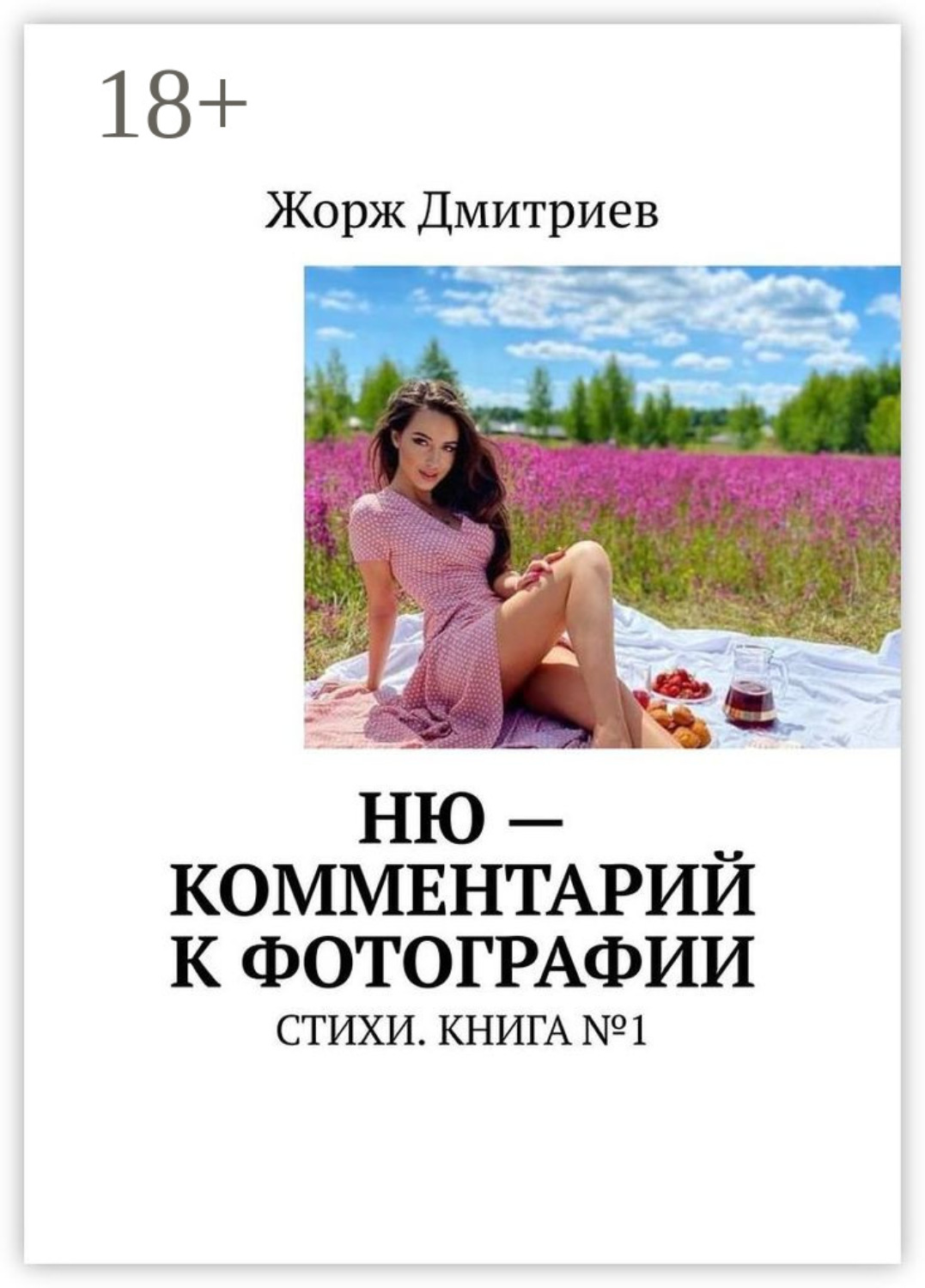 Обложка книги «Ню – комментарий к фотографии. Стихи. Книга №1»