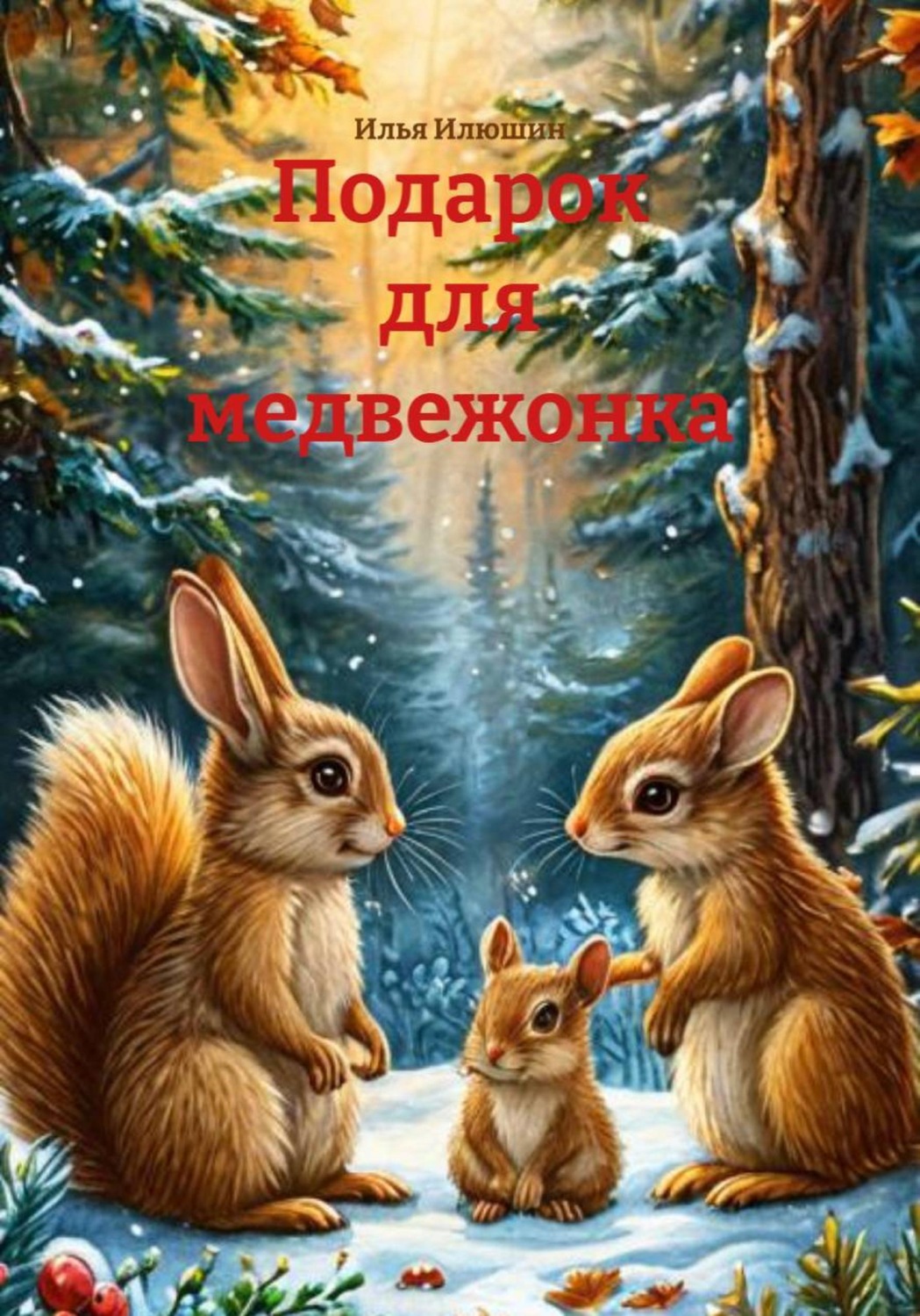 Обложка книги «Подарок для медвежонка»