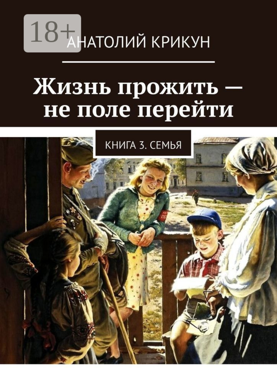 Обложка книги «Жизнь прожить – не поле перейти. Книга 3. Семья»
