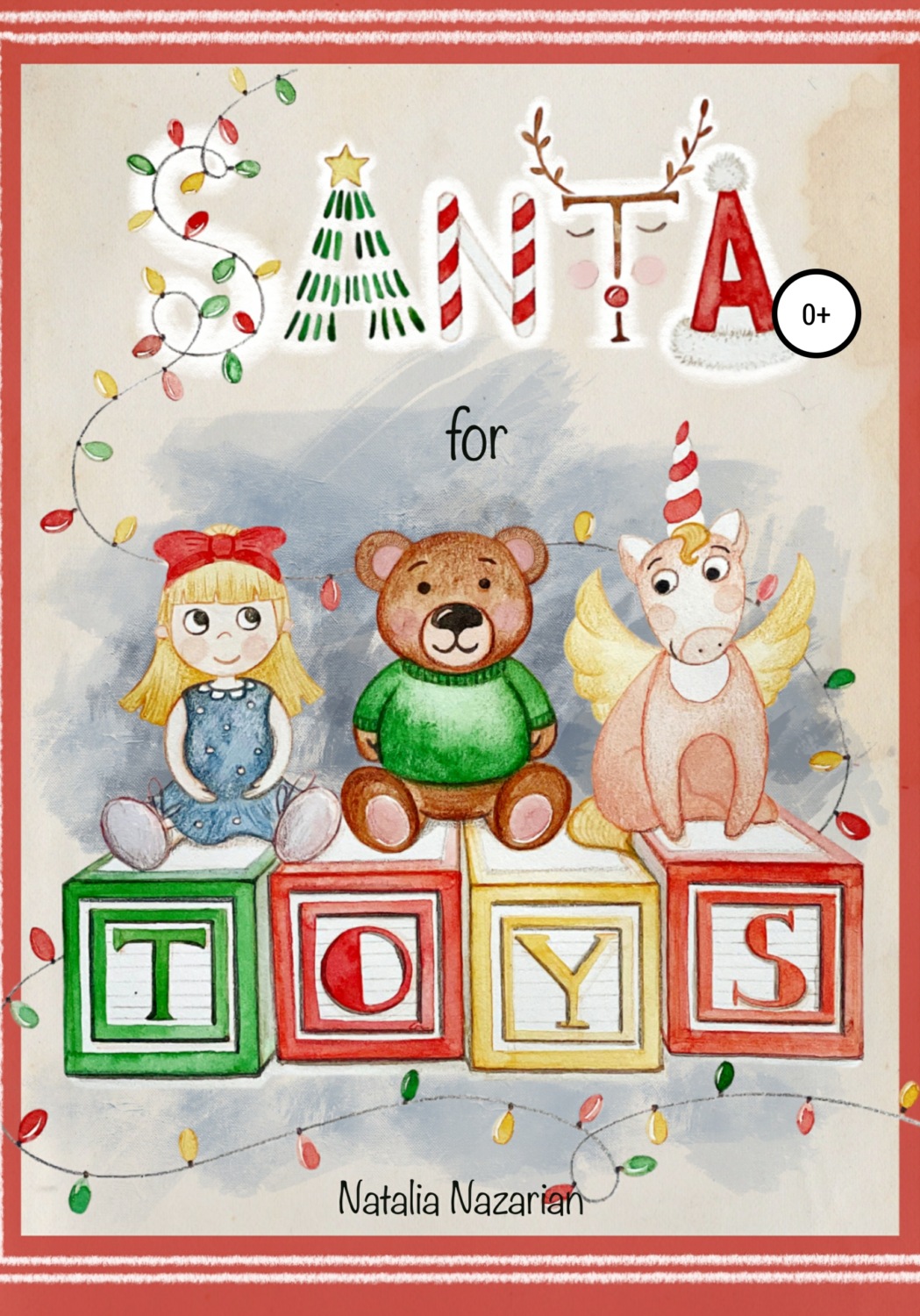 Обложка книги «Santa for toys»