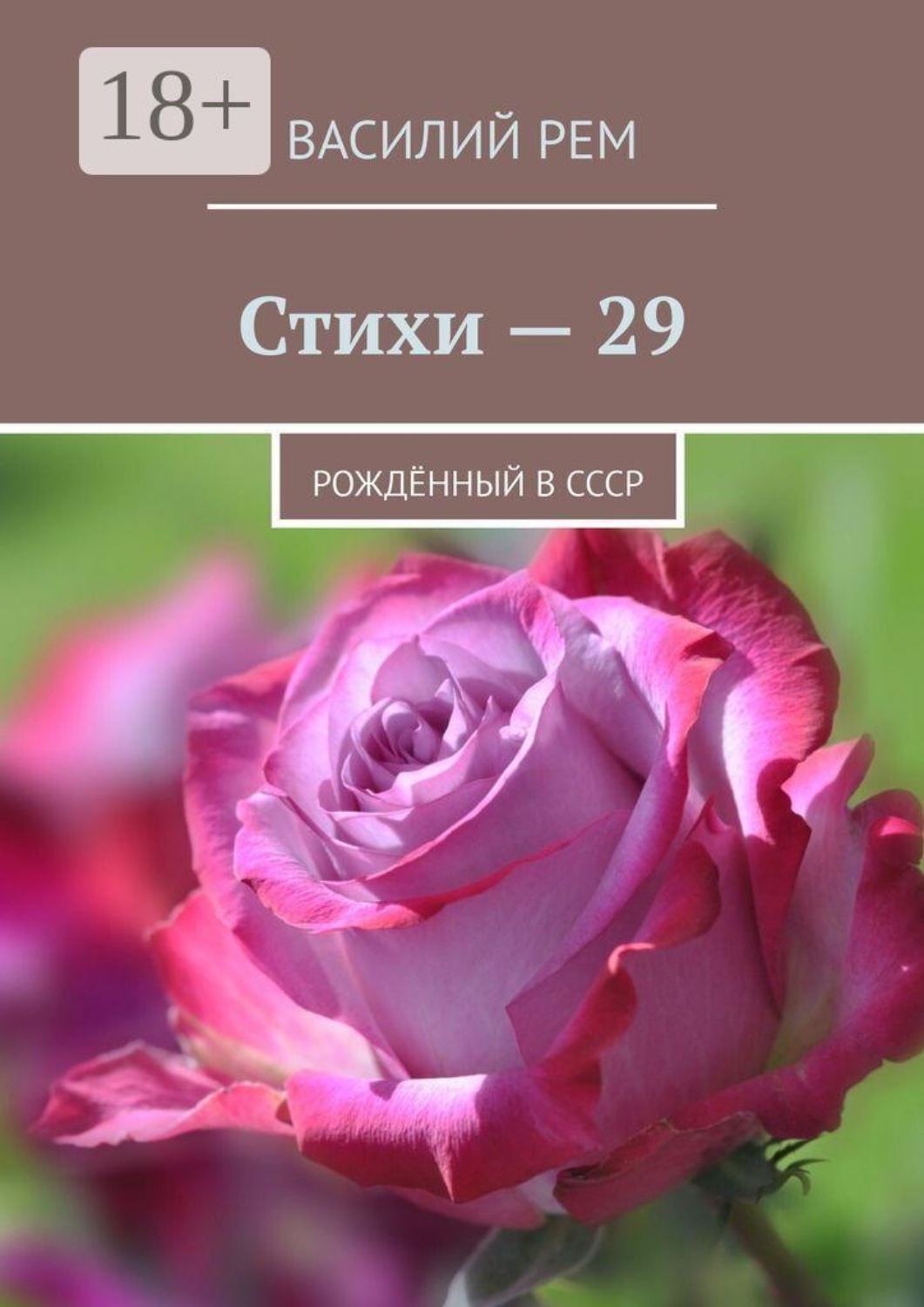 Обложка книги «Стихи — 29. Рождённый в СССР»