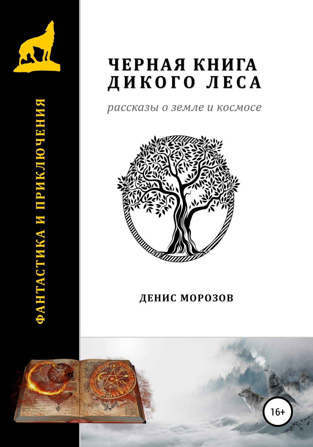 Обложка книги «Черная книга Дикого леса. Рассказы о Земле и космосе.»