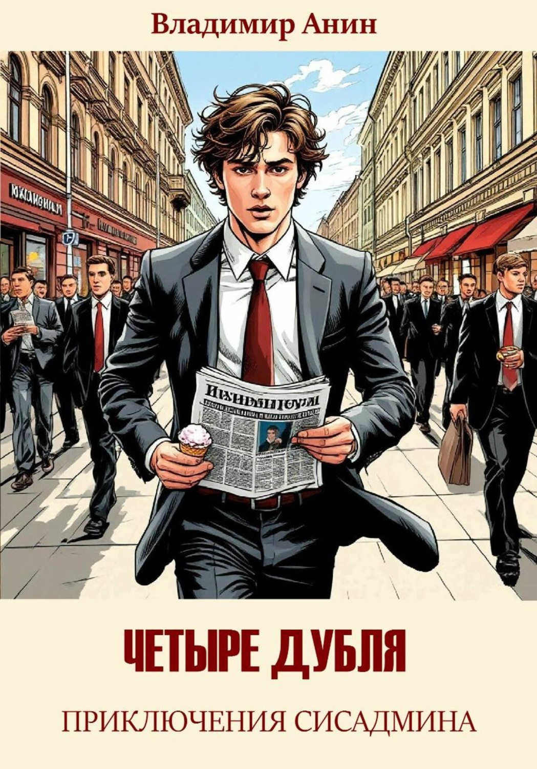 Обложка книги «Четыре дубля. Приключения сисадмина»