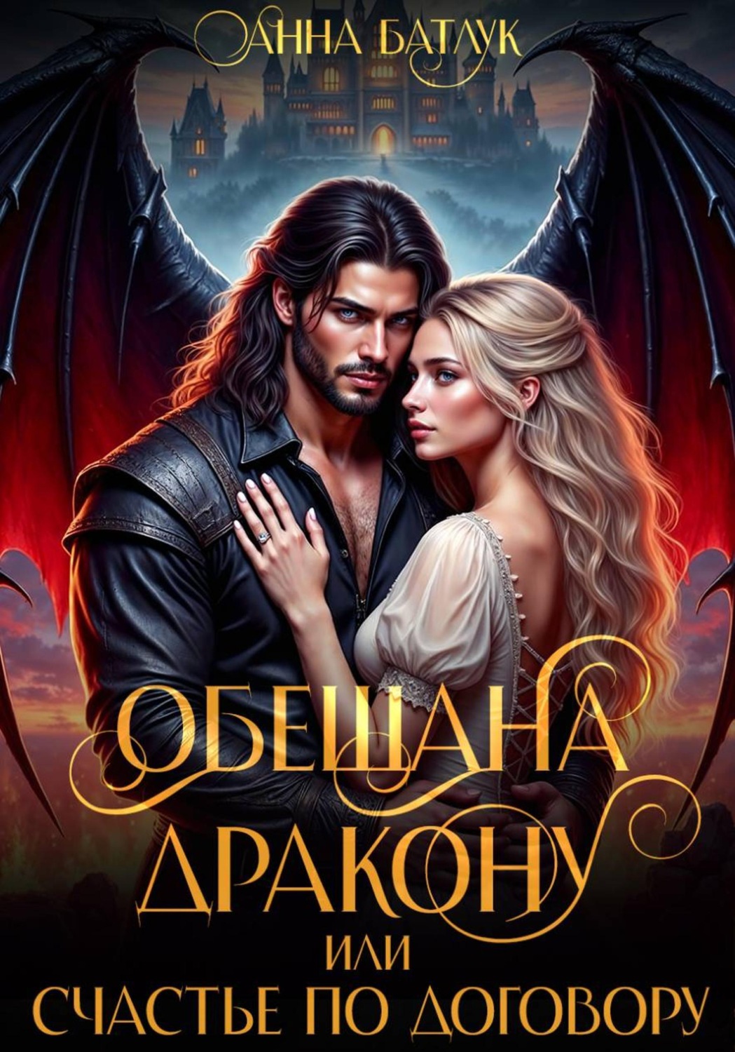 Обложка книги «Обещана дракону, или Счастье по договору»