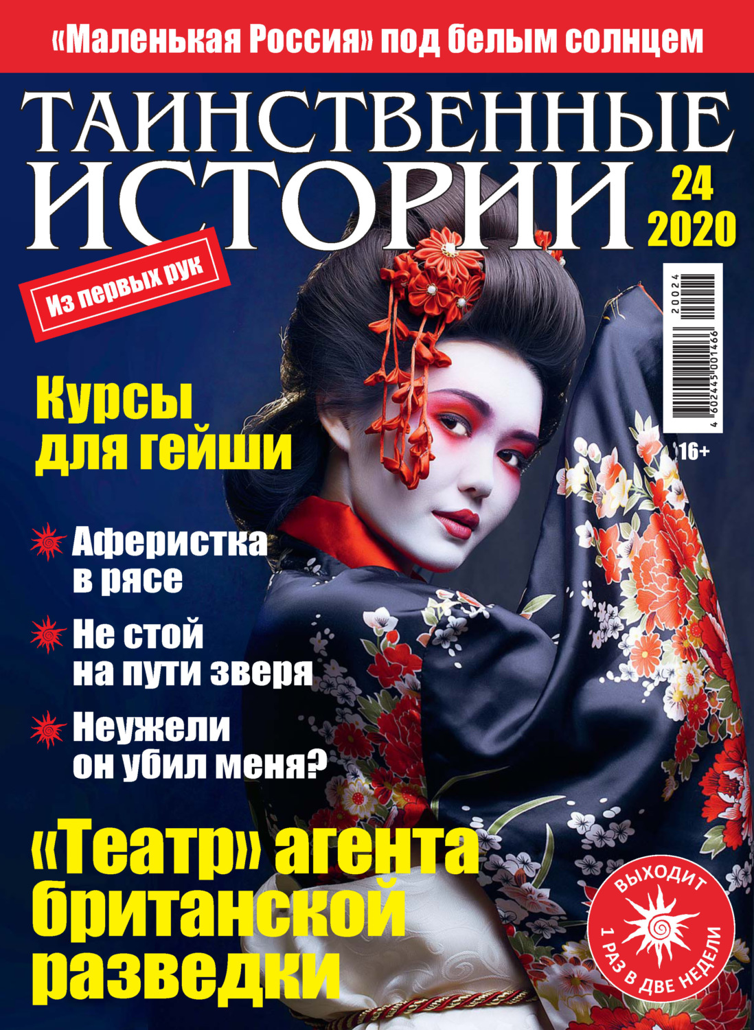 Обложка книги «Таинственные истории №24/2020»
