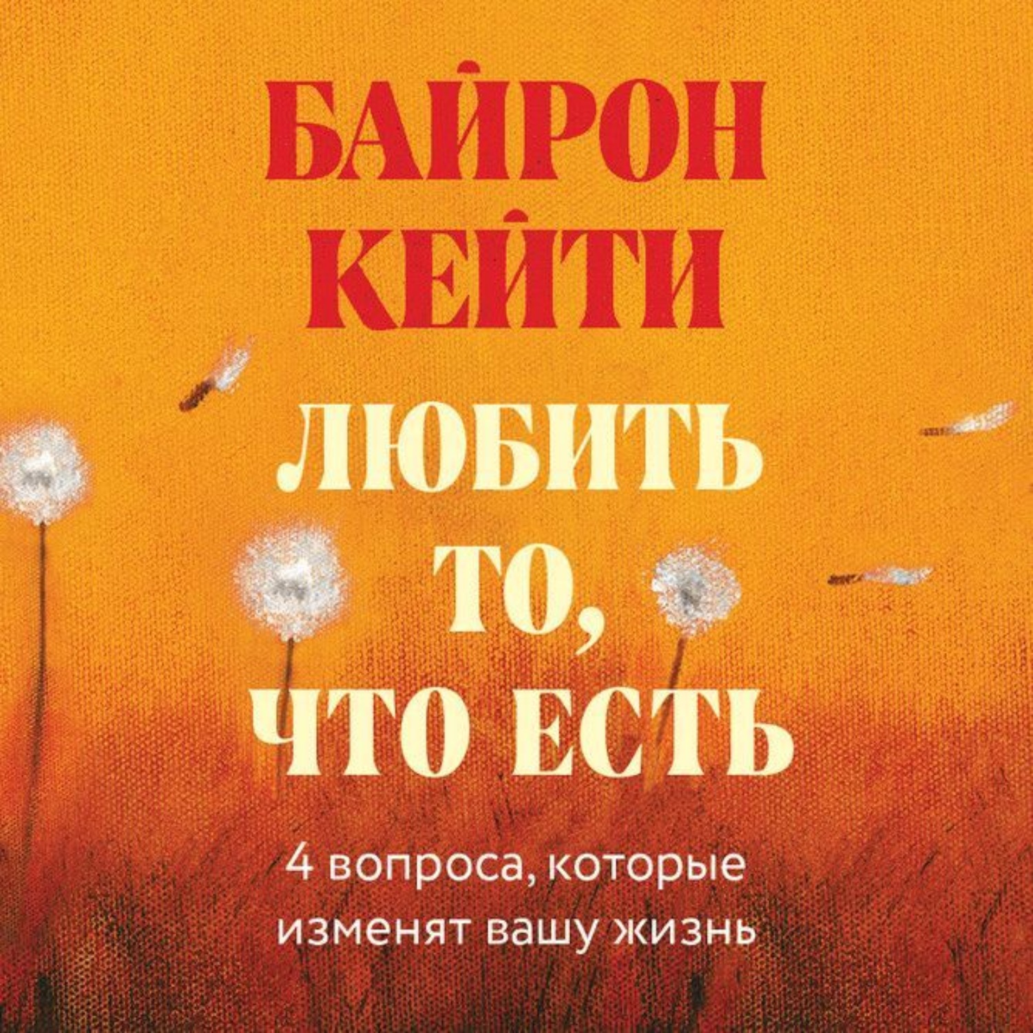 Обложка книги «Любить то, что есть. Четыре вопроса, которые изменят вашу жизнь»