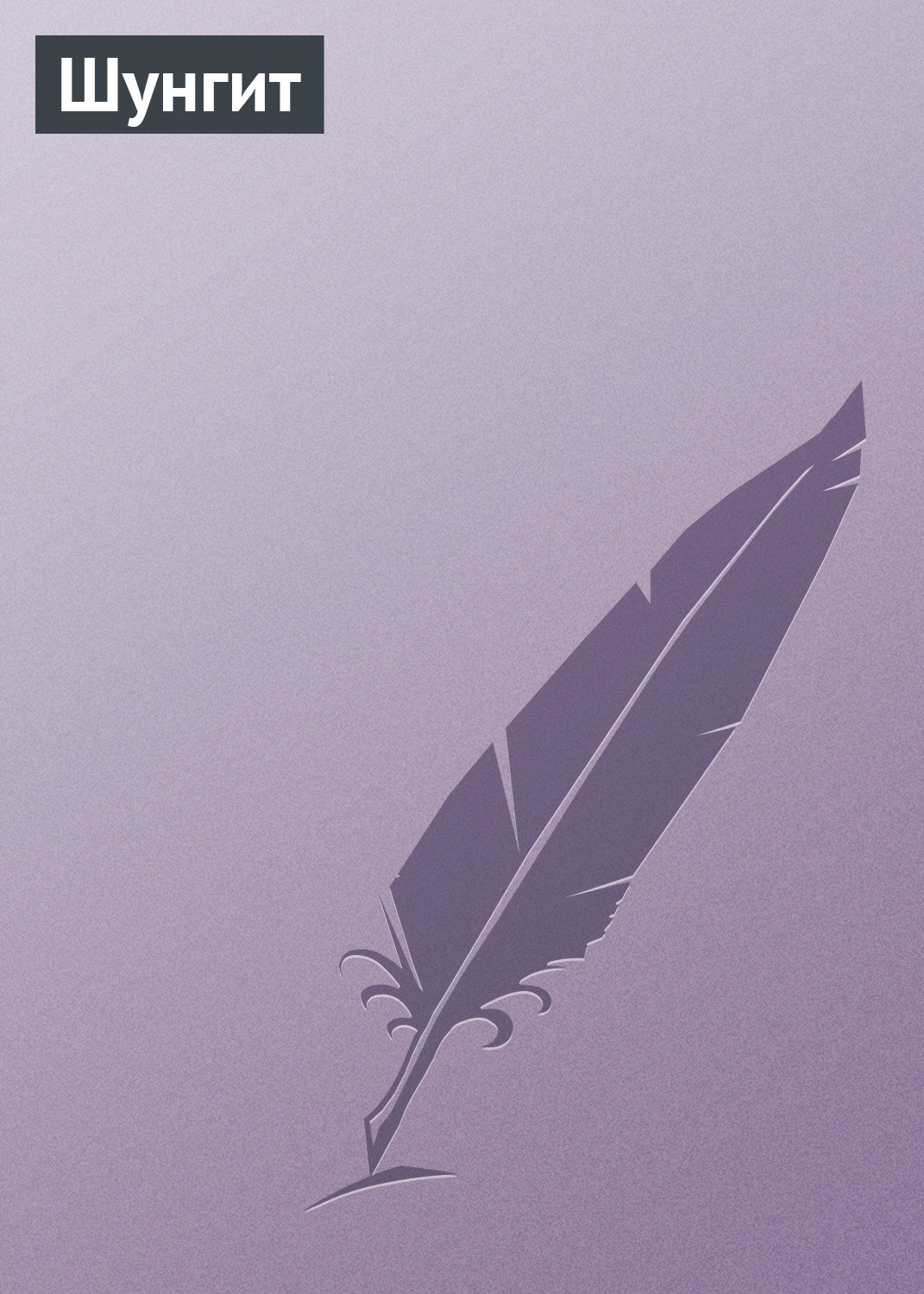 Обложка книги «Шунгит»