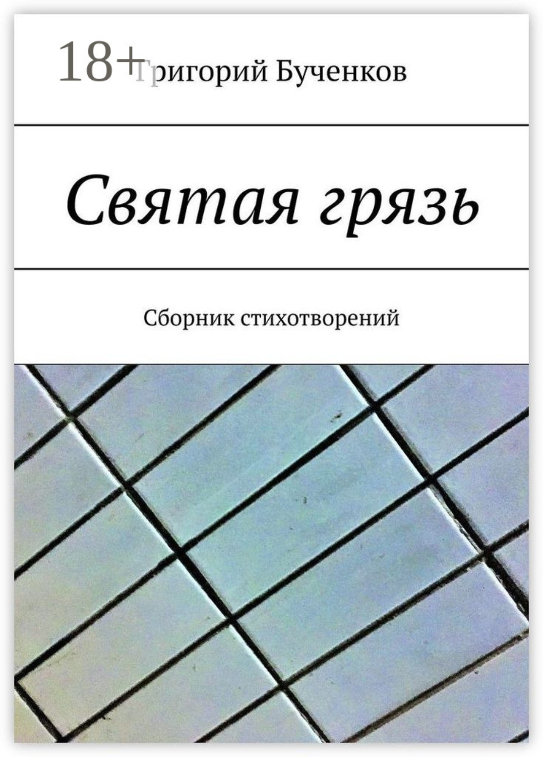 Обложка книги «Святая грязь. Сборник стихотворений»