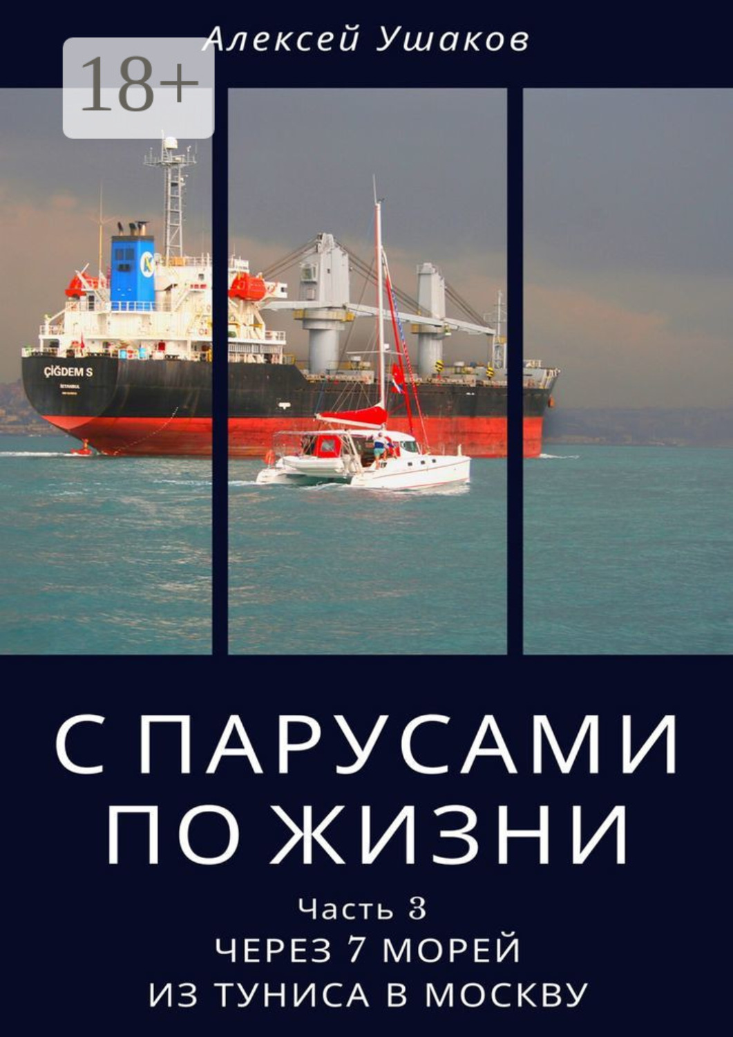 Обложка книги «С парусами по жизни. Часть 3. Через 7 морей из Туниса в Москву»