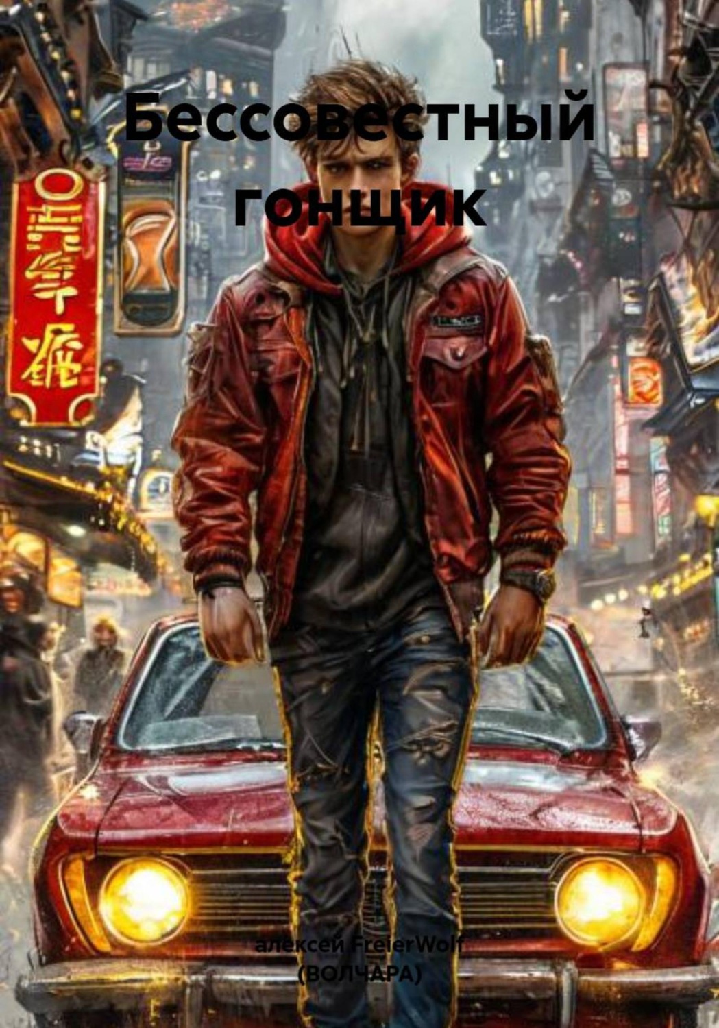 Обложка книги «Бессовестный гонщик»
