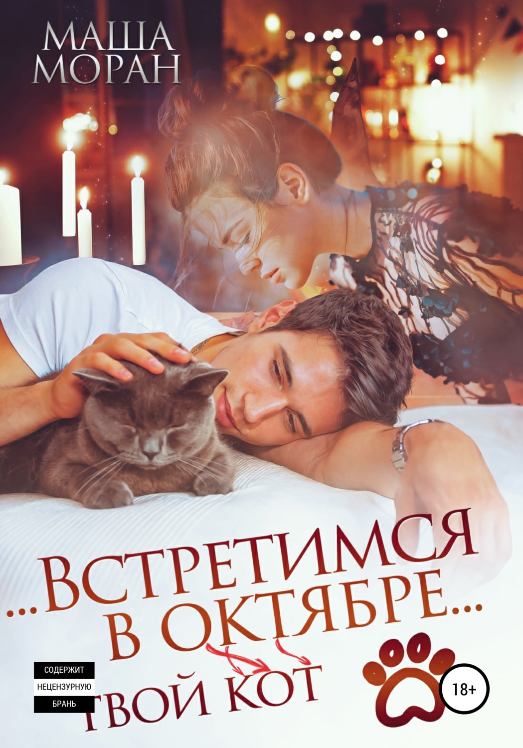 Обложка книги «Встретимся в октябре. Твой кот»