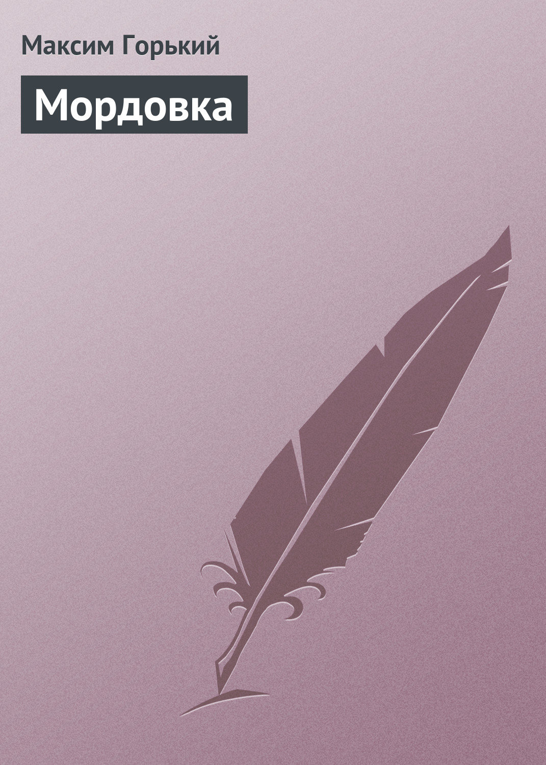 Обложка книги «Мордовка»