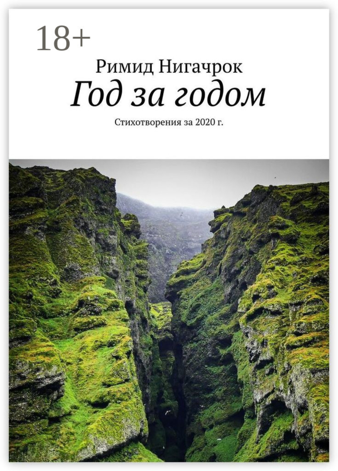 Обложка книги «Год за годом. Стихотворения за 2020 г.»