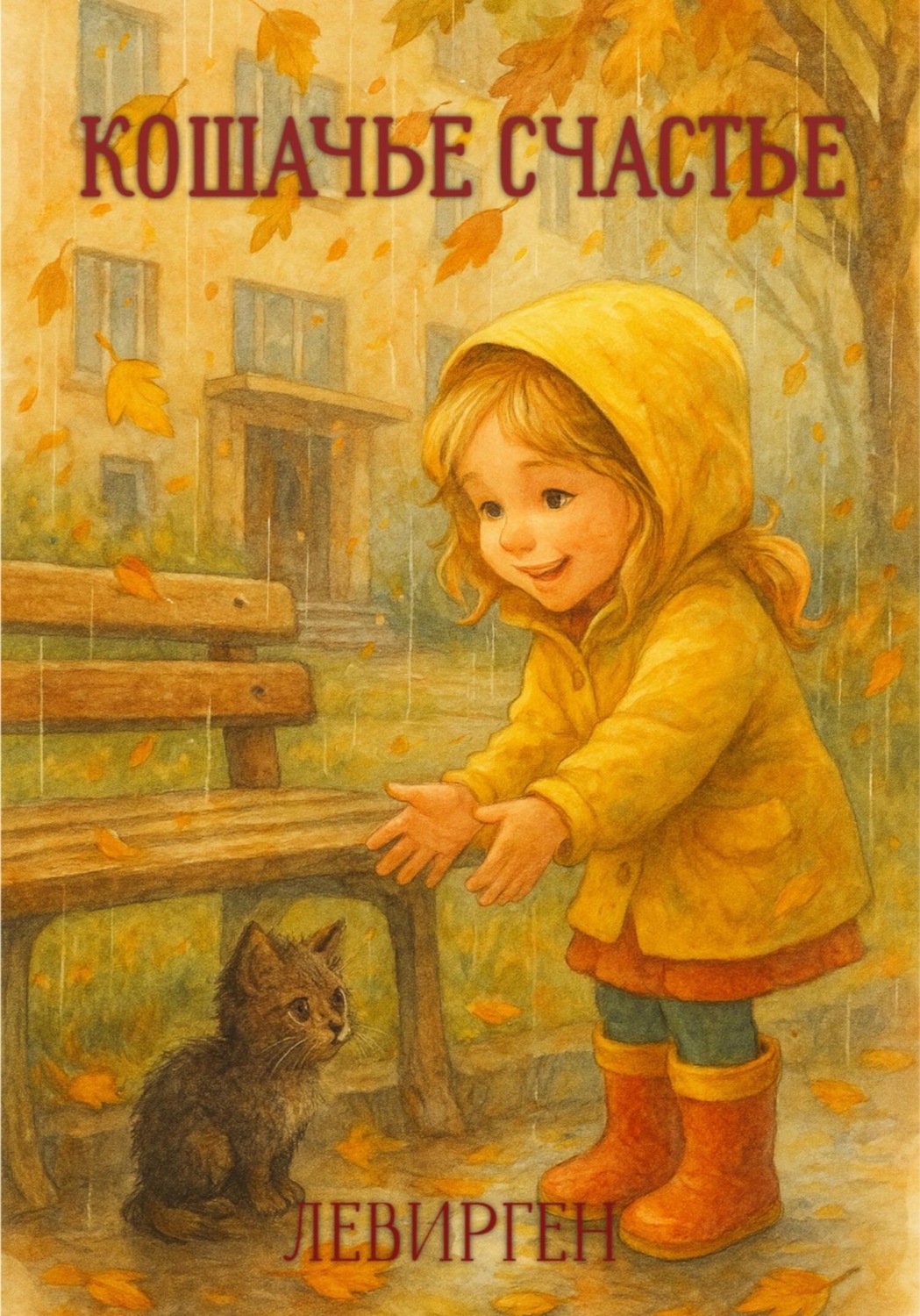 Обложка книги «Кошачье счастье»