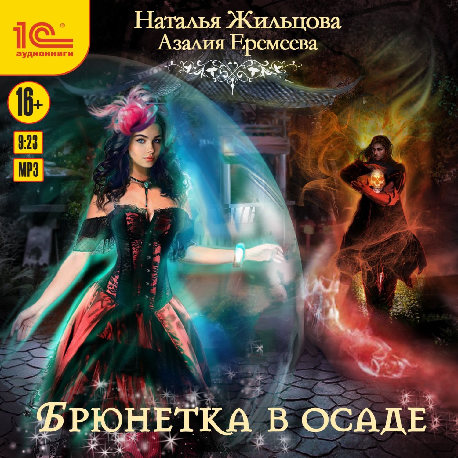 Обложка книги «Академия магического права. Брюнетка в осаде»