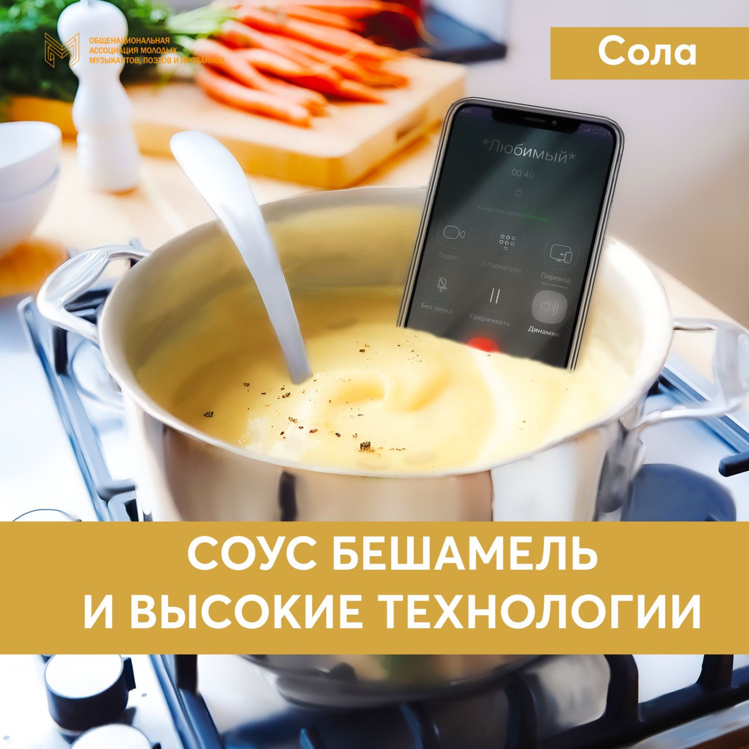 Обложка книги «Соус бешамель и высокие технологии»