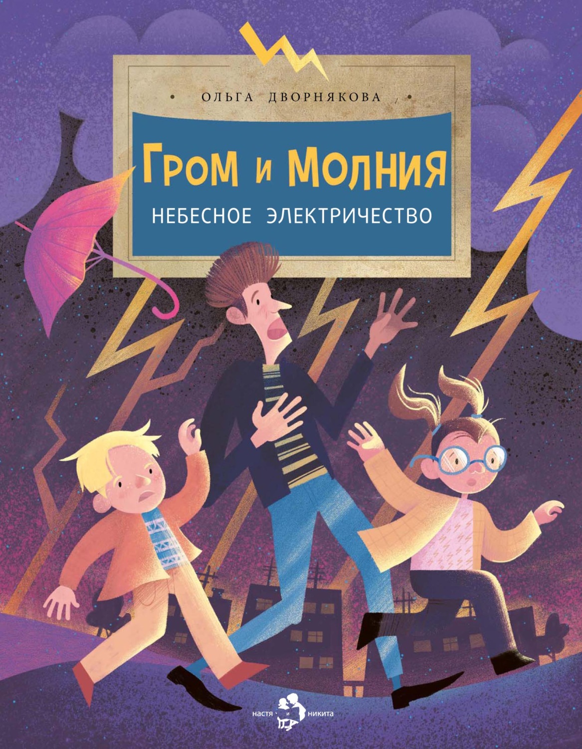 Обложка книги «Гром и молния. Небесное электричество»