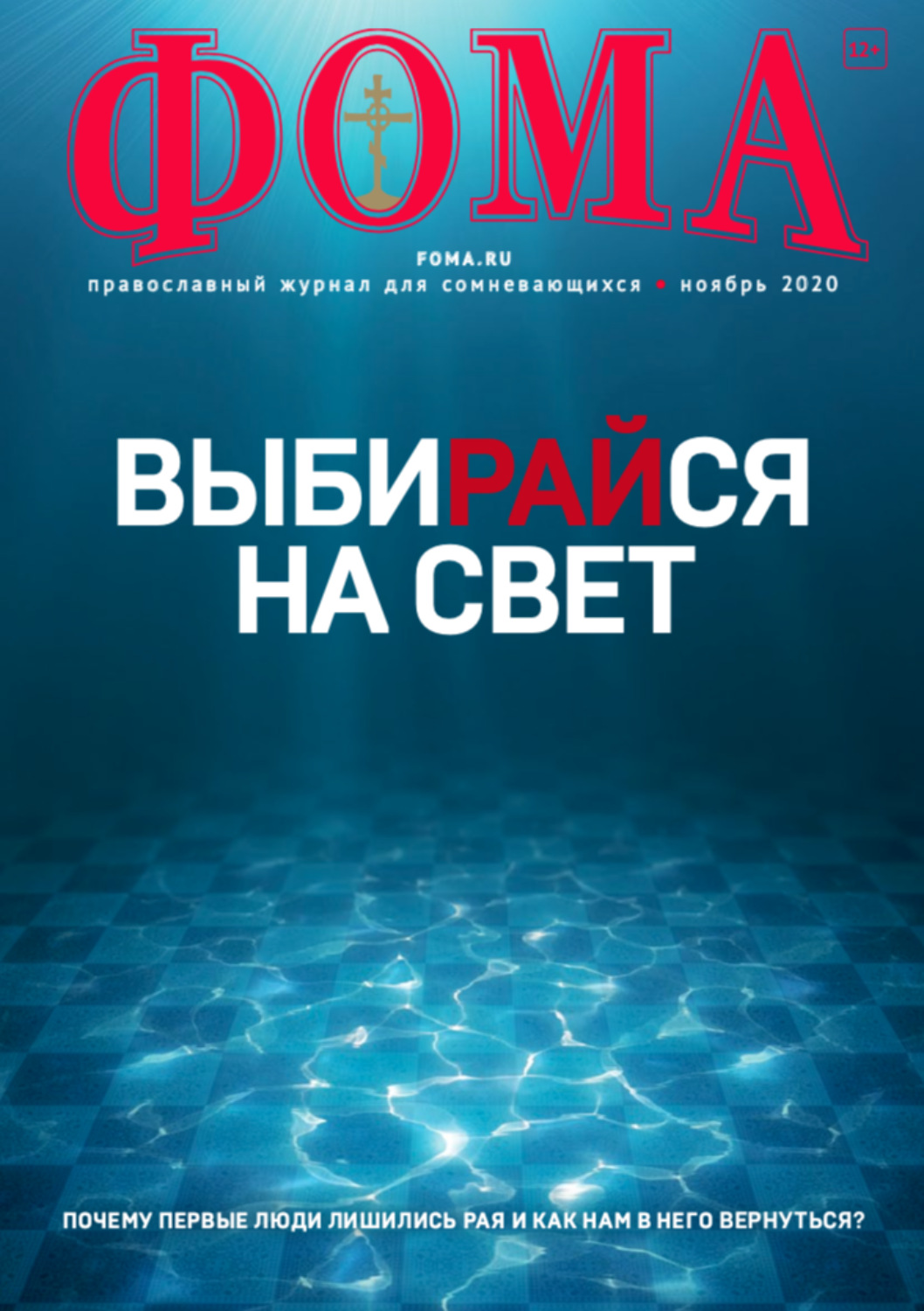 Обложка книги «Журнал «Фома». № 11(211) / 2020 (+epub)»