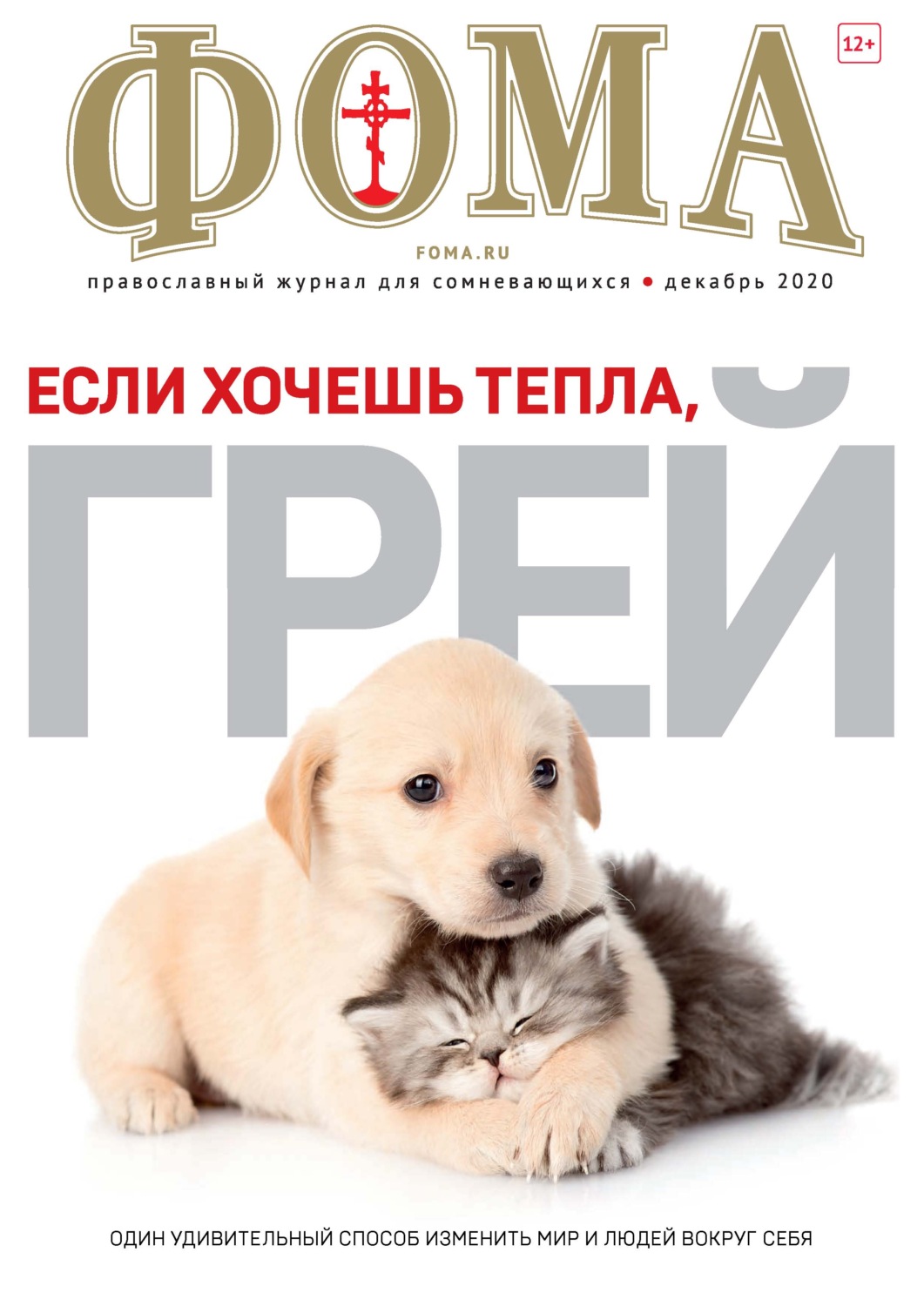 Обложка книги «Журнал «Фома». № 12(212) / 2020 (+epub)»