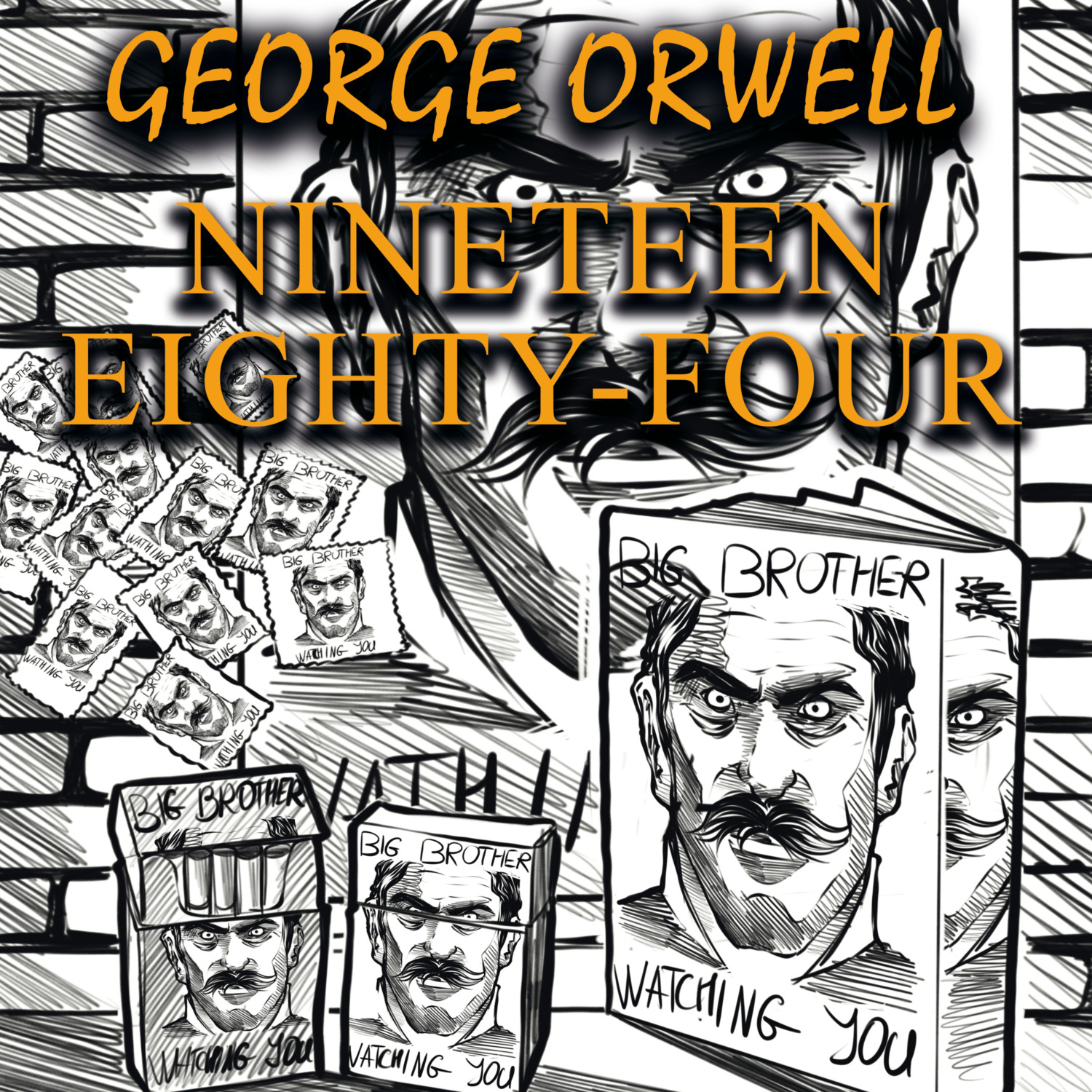 Обложка книги «Nineteen Eighty-Four»