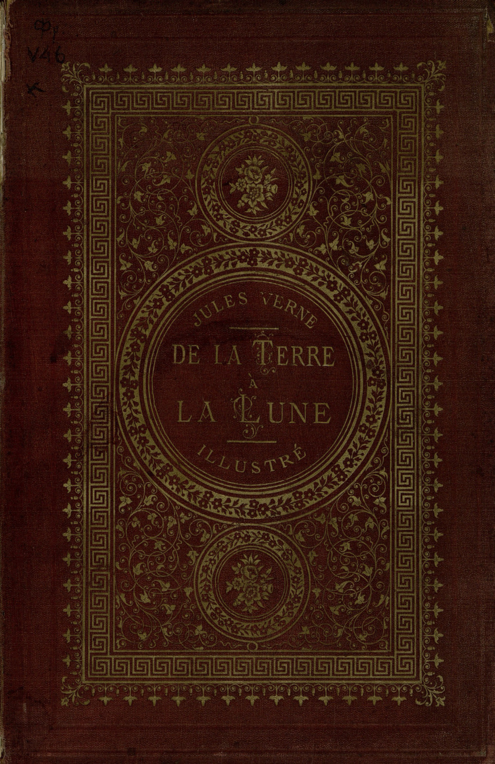 Обложка книги «De la Terre à la Lune, trajet direct en 97 heures 20 minutes»