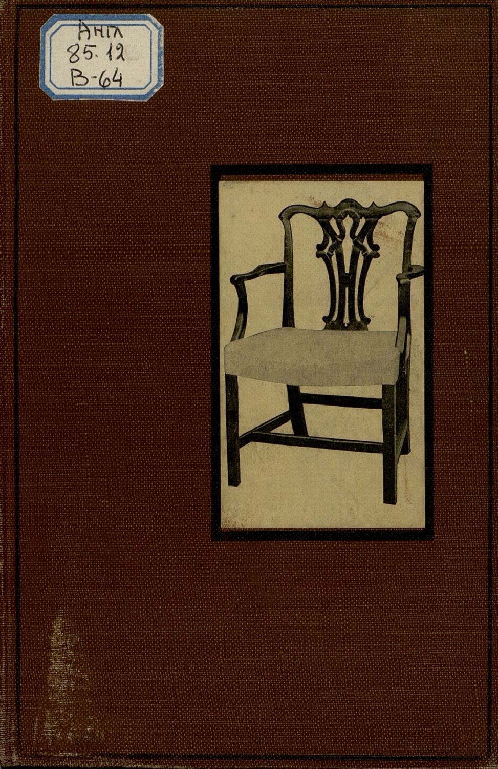 Обложка книги «Chippendale And His School»