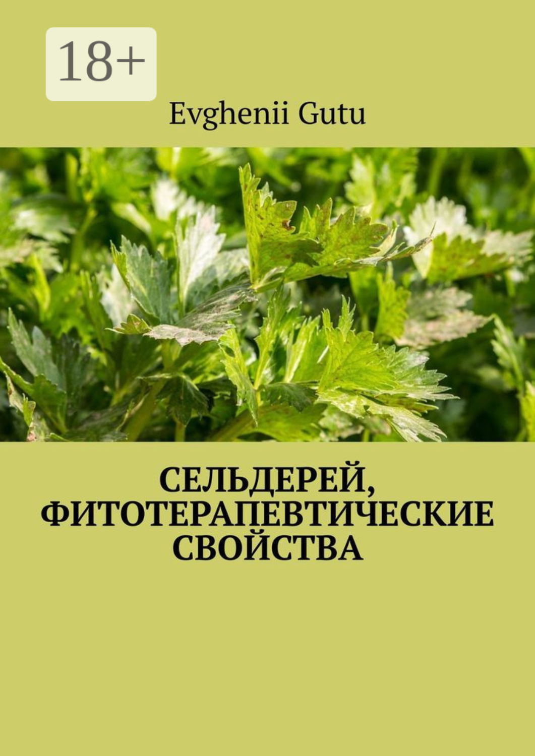Обложка книги «Сельдерей, фитотерапевтические свойства»