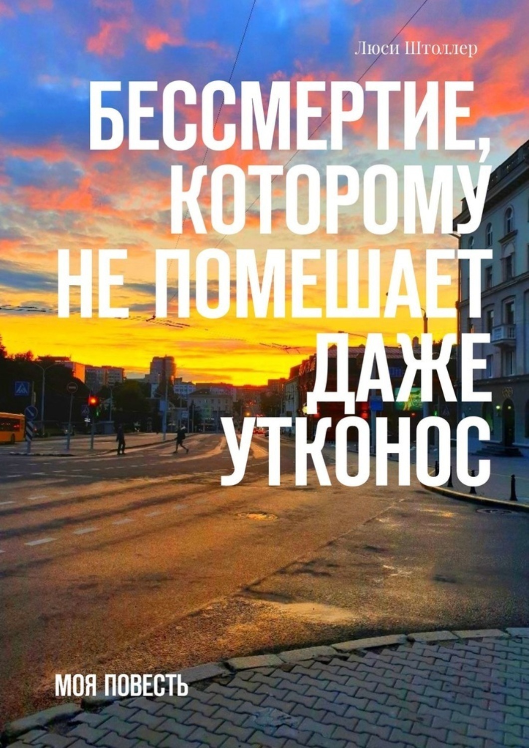 Обложка книги «Бессмертие, которому не помешает даже утконос. Моя повесть»