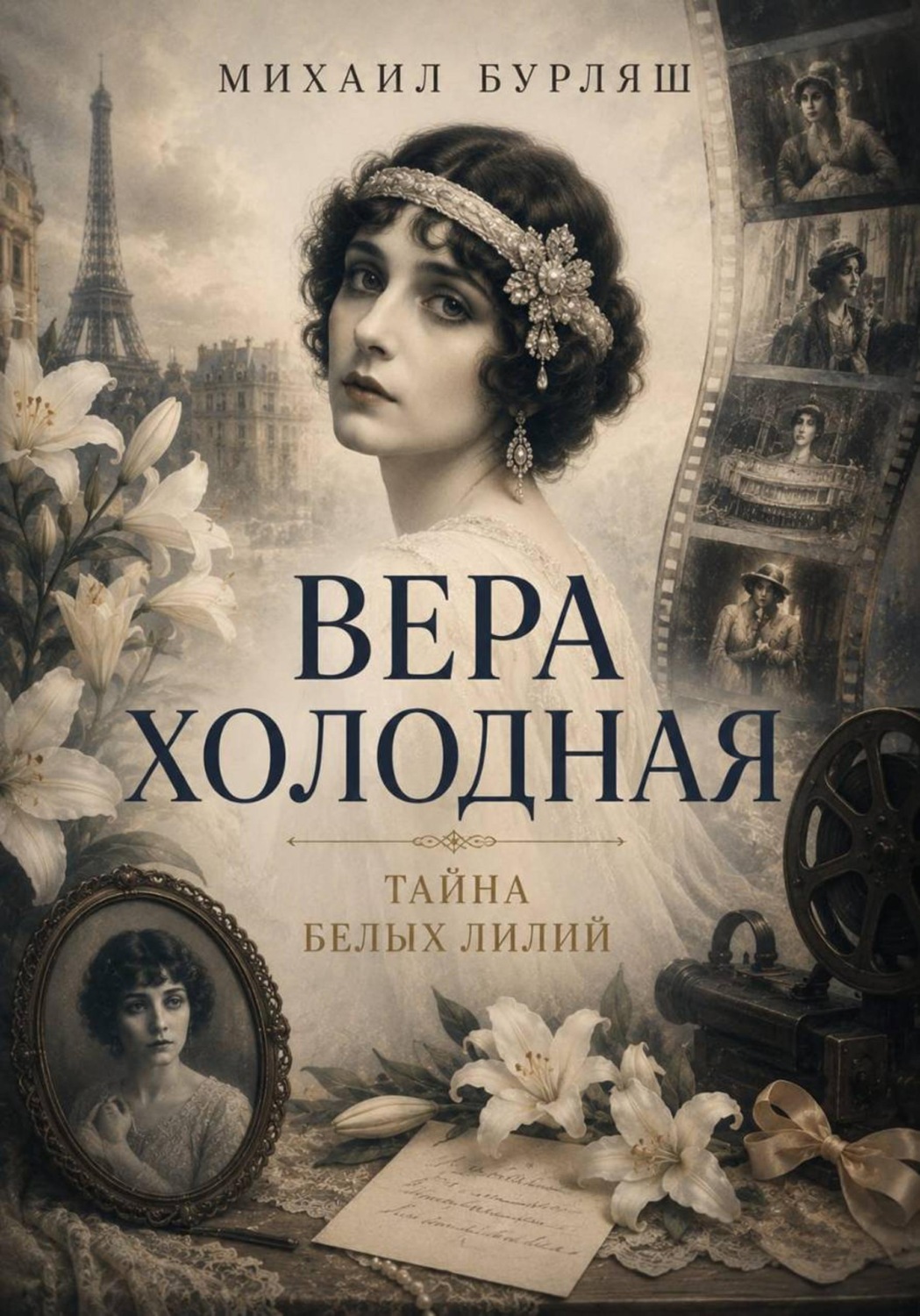 Обложка книги «Вера Холодная. Тайна белых лилий»