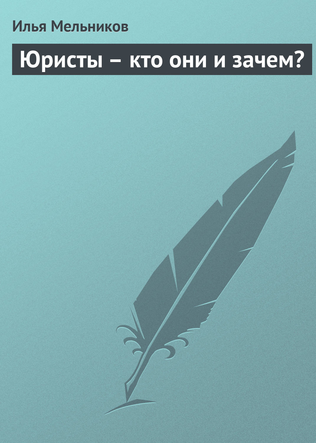 Обложка книги «Юристы – кто они и зачем?»