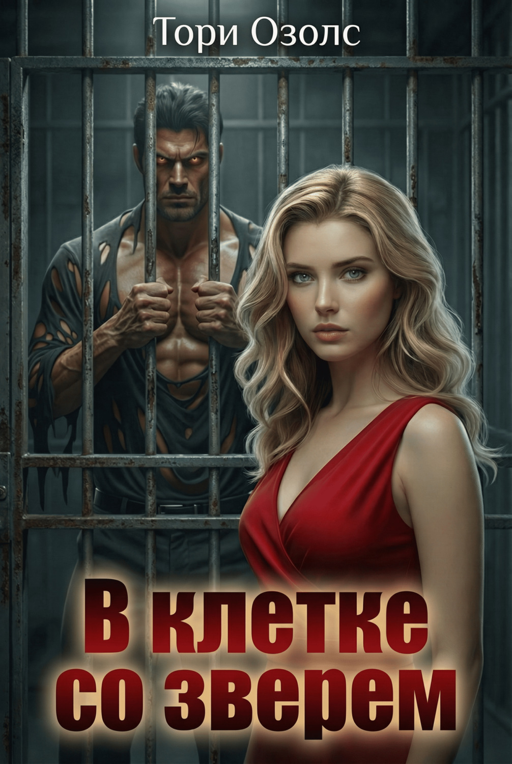 Обложка книги «В клетке со зверем»