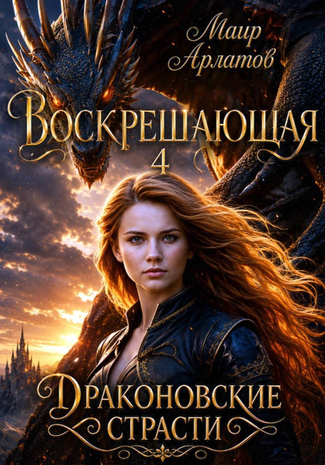 Обложка книги «Воскрешающая 4. Драконовские страсти»