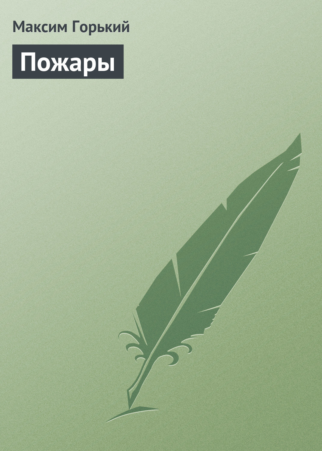 Обложка книги «Пожары»