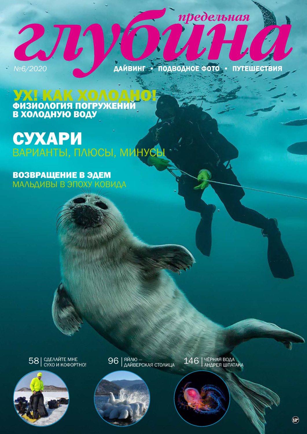 Обложка книги «Предельная Глубина №6/2020»