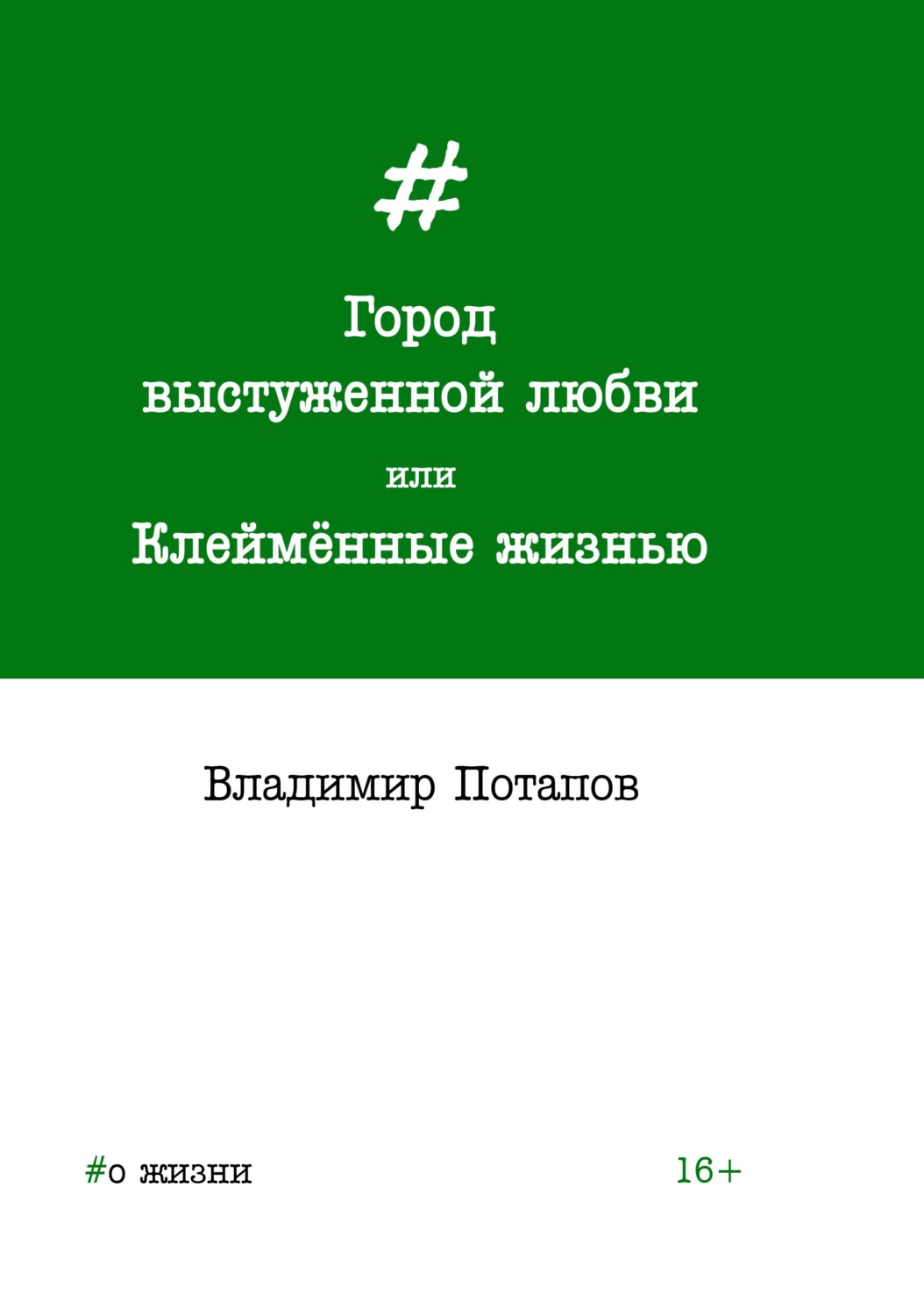 Обложка книги «Город выстуженной любви, или Клеймённые жизнью»