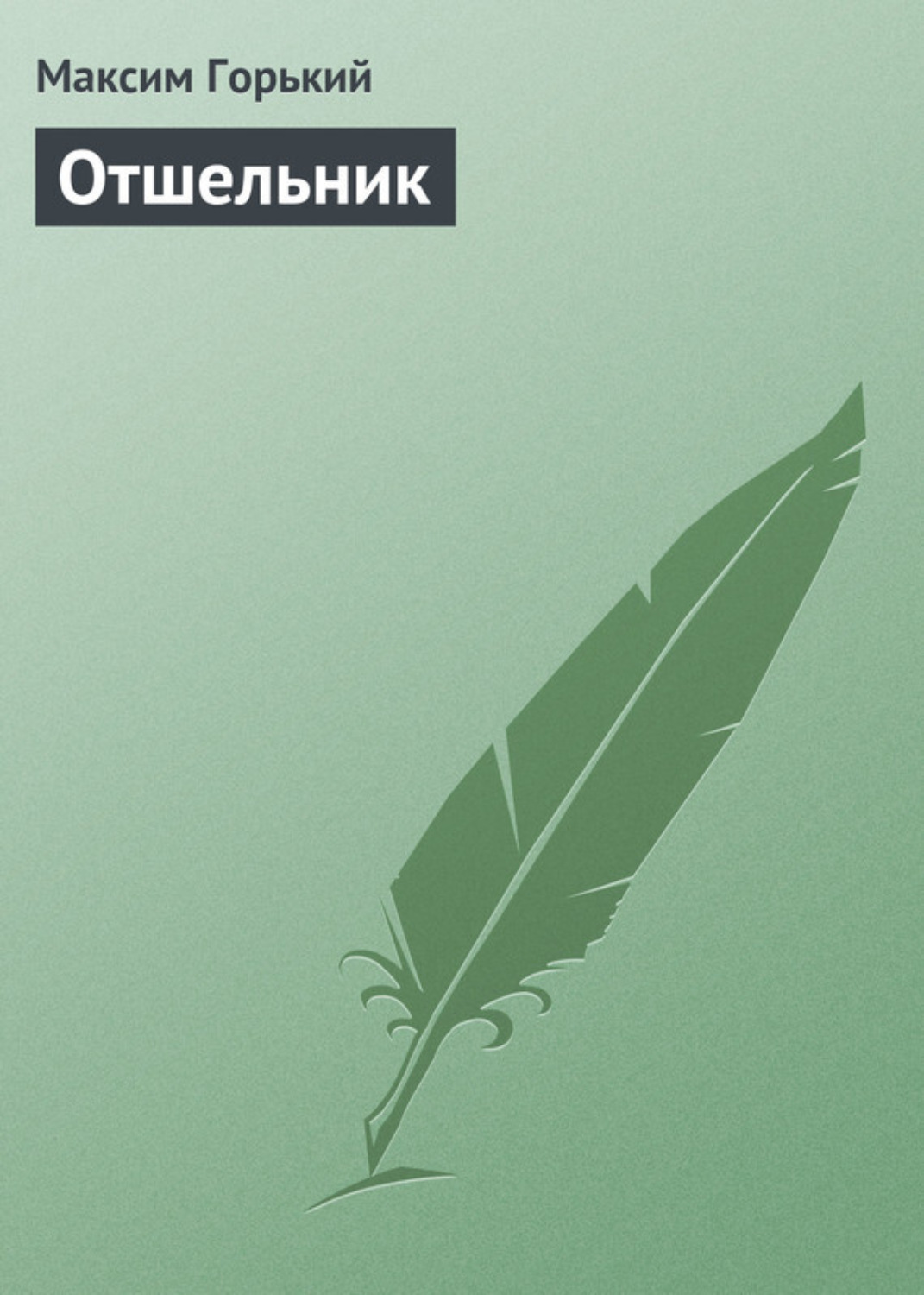 Обложка книги «Отшельник»