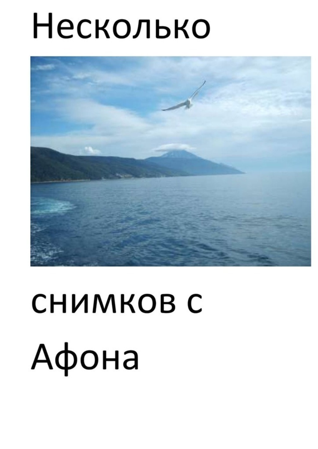 Обложка книги «Несколько снимков с Афона. Паломническая поездка»