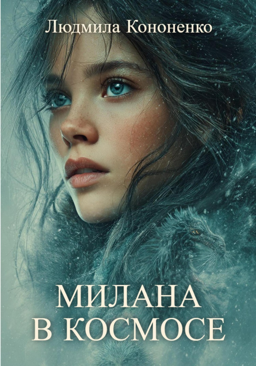 Обложка книги «Милана в космосе»