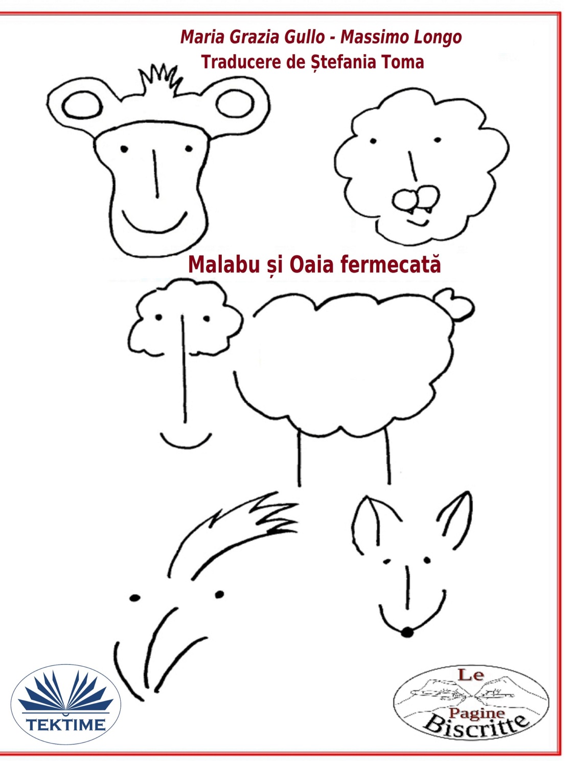 Обложка книги «Malabu Și Oaia Fermecată»